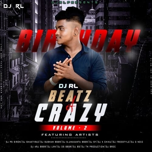 BIRTHDAY BEATZ OF CRAZY VOL.2 - DJ RL BBSR